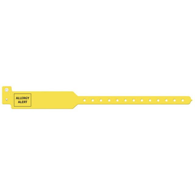 MEDICAL ID SOLUTIONS TRI-LAMINATE ALERT WRISTBANDS - 3206-AA