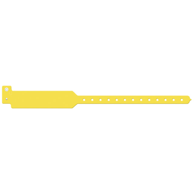 MEDICAL ID SOLUTIONS 12" TRI-LAMINATE WRISTBAND - WRITE-ON - 3206