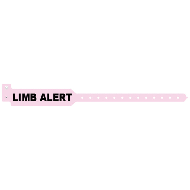 MEDICAL ID SOLUTIONS TRI-LAMINATE ALERT WRISTBANDS - 3209LA