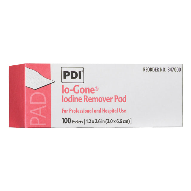 PDI IO-GONE® IODINE REMOVER PAD - B47000