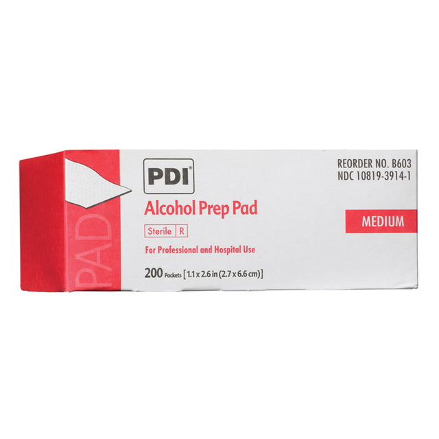 PDI ALCOHOL PREP PAD - B60307