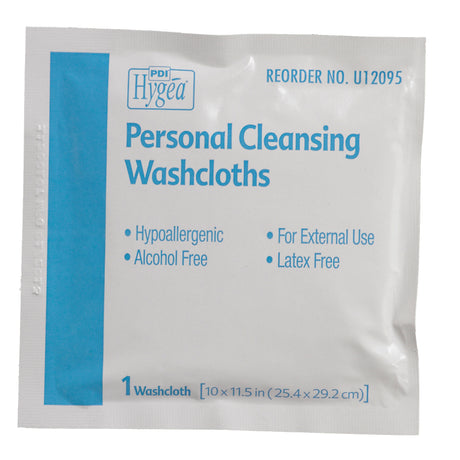 PDI HYGEA® FLUSHABLE PERSONAL CLEANSING CLOTHS - U12095