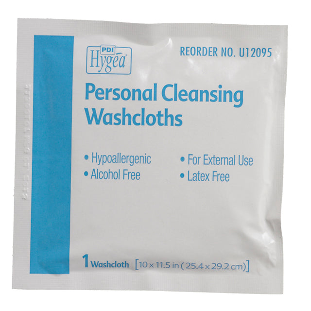 PDI HYGEA® FLUSHABLE PERSONAL CLEANSING CLOTHS - U12095