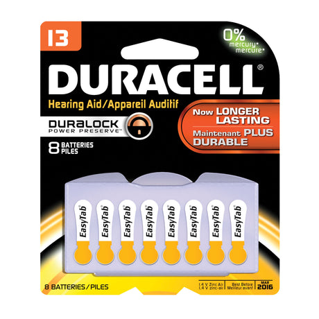 DURACELL® HEARING AID BATTERY - DA13B8W