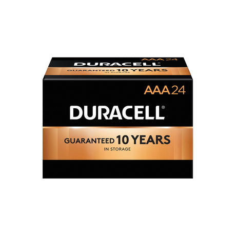 DURACELL® COPPERTOP® ALKALINE BATTERY WITH DURALOCK POWER PRESERVE™ TECHNOLOGY - MN2400BKD