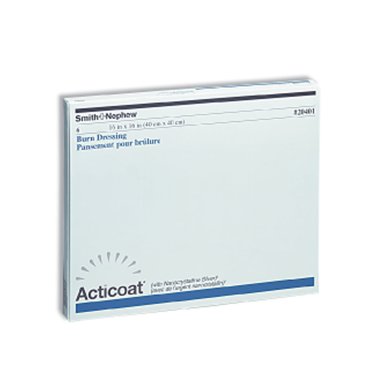 SMITH & NEPHEW ACTICOAT™ WITH NANOCYSTALLINE SILVER - 20401