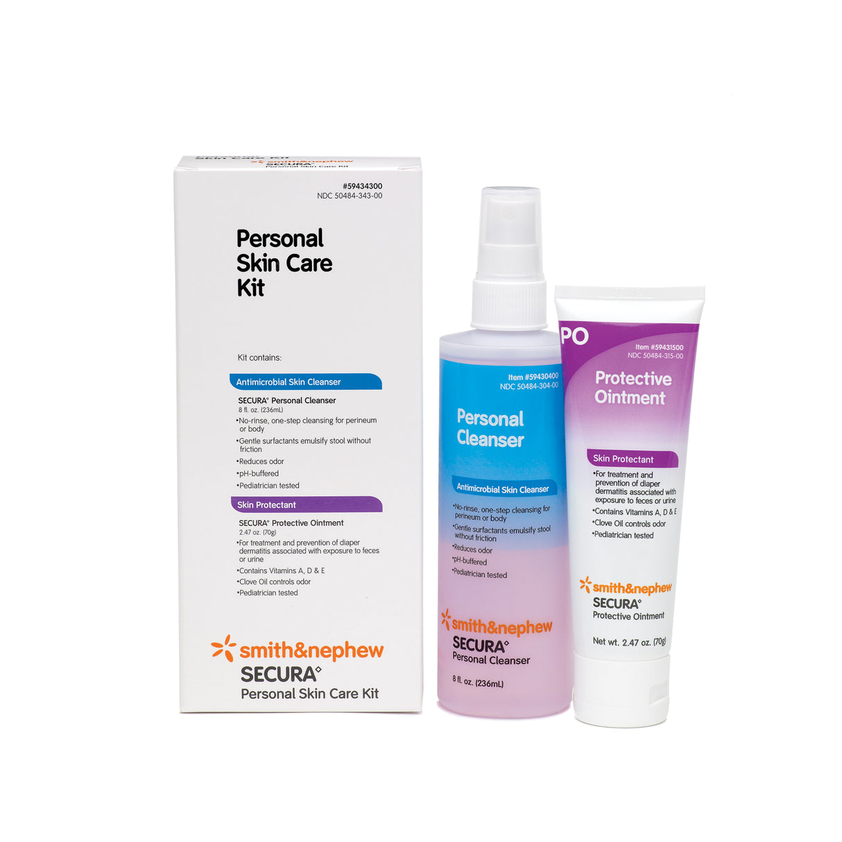 SMITH & NEPHEW SECURA™ SKIN CARE KITS - 59434300