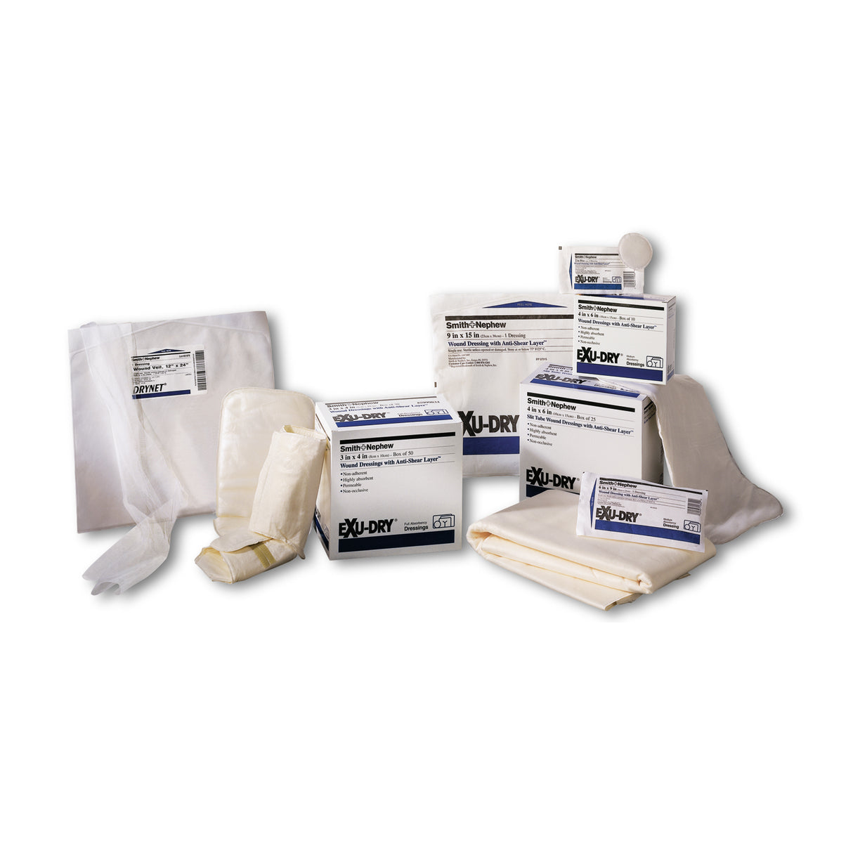 SMITH & NEPHEW EXU-DRY® WOUND DRESSINGS & GARMENTS - 5999004120