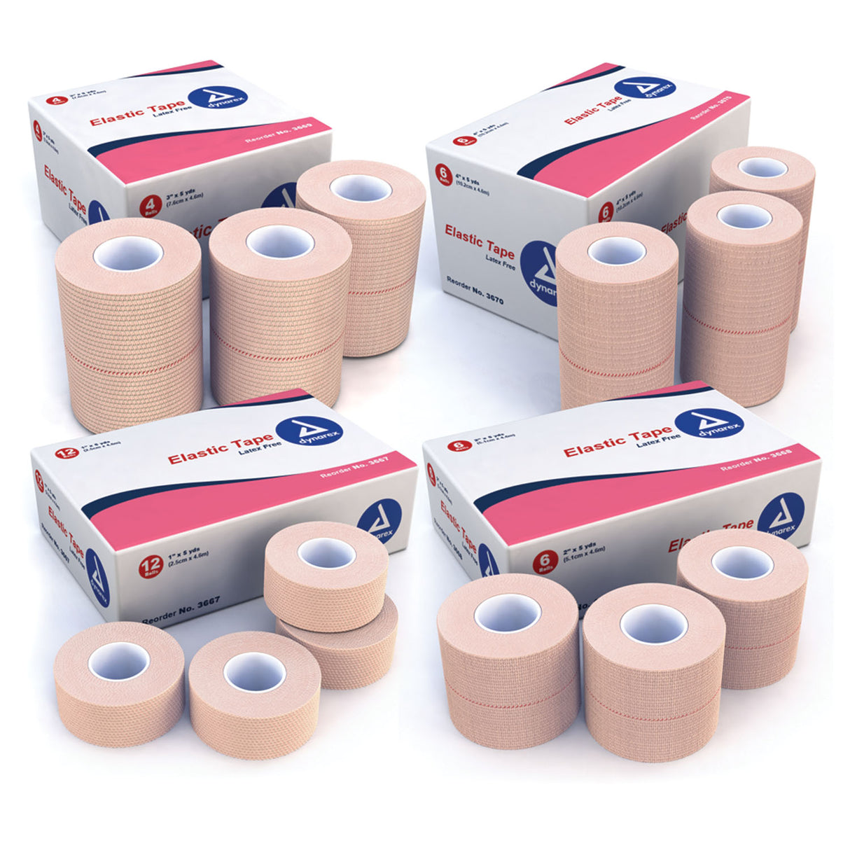 DYNAREX ELASTIC TAPE - 3670