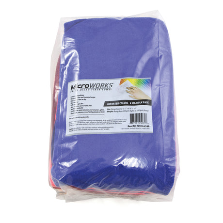 HOSPECO MICROWORKS® MICROFIBER TOWELS - 2503-AC-BG