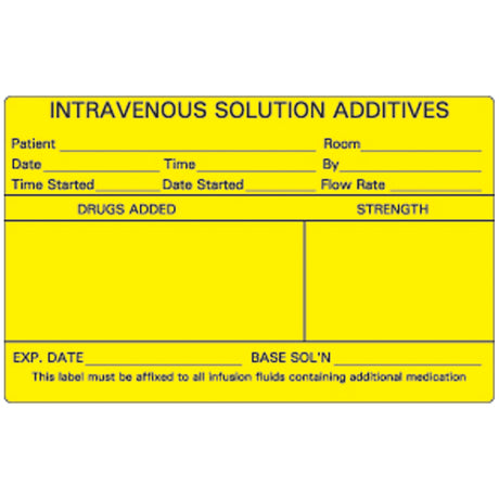 TIMEMED PATIENT CHART PRE-CUT LABELS - N-260