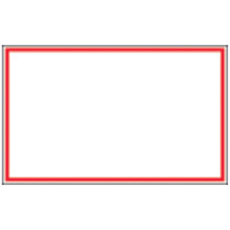 TIMEMED RED BORDER TAPE LABELS - RB-501