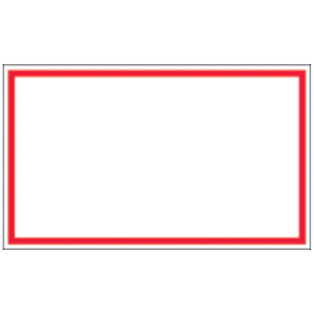 TIMEMED RED BORDER TAPE LABELS - RB-5112