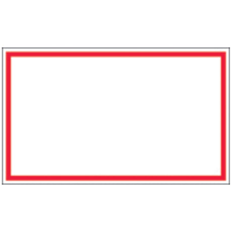 TIMEMED RED BORDER TAPE LABELS - RB-5112