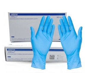 AMSINO AMSURE™ NITRILE EXAM GLOVE-ASCS35L