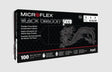 ANSELL MICROFLEX BLACK DRAGON® ZERO POWDER-FREE NITRILE EXAM GLOVES-BD-1001-NPF