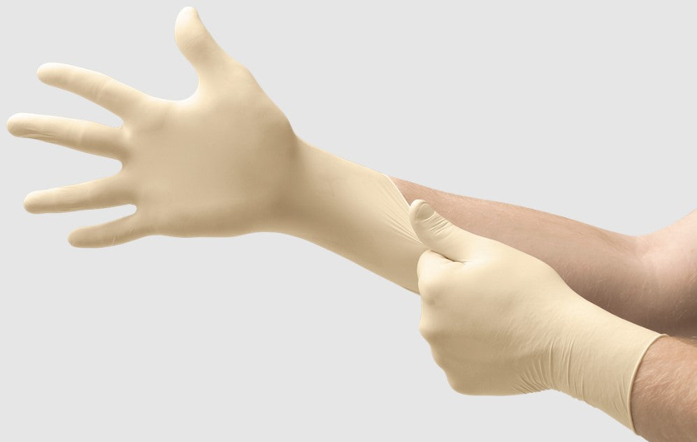 ANSELL MICROFLEX® E-GRIP® MAX LATEX POWDER-FREE EXAM GLOVES-L921