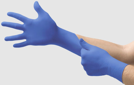 ANSELL MICROFLEX COBALT® POWDER-FREE NITRILE EXAM GLOVES-N190