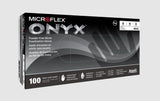 ANSELL MICROFLEX ONYX NITRILE POWER FREE EXAM GLOVES-N641