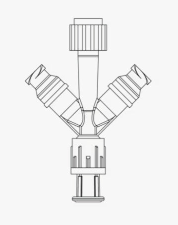 BD SMARTSITE TRI-PORT CONNECTOR, 0.46 ML PV-20558E, Cs