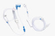 BD INFUSION SET, CHECK VALVE, (3) NEEDLE-FREE VALVES 95", 75" AND 6" FROM 2-PIECE MALE LUER LOCK, 127" LENGTH, 26 ML PV-2426-0007, Cs