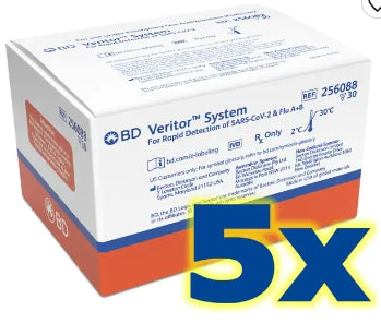 BD VERITOR VALUE 5PK COV-2 AND FLU A+B KIT(DROP SHIP ONLY) (SHORT-DATED; NON-RETURNABLE)-256097, Each