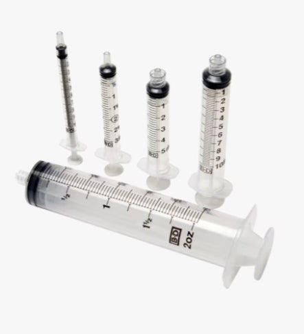 BD SYRINGE ONLY, 20ML, LUER-LOK™ TIP, NON-STERILE, BULK-301031, Cs