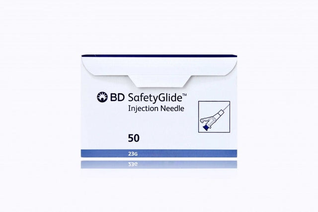 BD SAFETYGLIDE™ NEEDLE, 23G X 1.5", RB, THIN WALL-304387, Cs