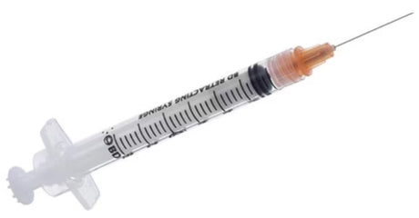 BD SYRINGE, INTEGRA™ 3ML SYRINGE, DETACHABLE/ RETRACTING 25 G X 1" NEEDLE, 100/BX, 4 BX/CS-305270, Cs