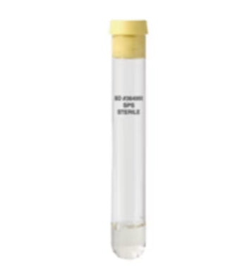 BD GLASS TUBE, CONVENTIONAL STOPPER, 16 X 100MM, 8.3ML, YELLOW, SEE THRU LABEL, SODIUM POLYANETHOL SULFONATE 0.35% IN 0.85%, SODIUM CHLORIDE 1.7ML-364960, Cs