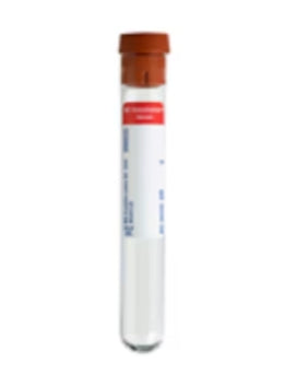 BD GLASS TUBE, CONVENTIONAL STOPPER, 16 X 100MM, 10.0ML, RED, PAPER LABEL, NO ADDITIVE, SILICONE COATED-366430, Bx