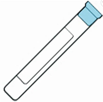 BD PLASTIC TUBE, HEMOGARD™ CLOSURE, 13MM X 17MM, 2.7ML, LT. BLUE, SODIUM CITRATE-366560, Cs