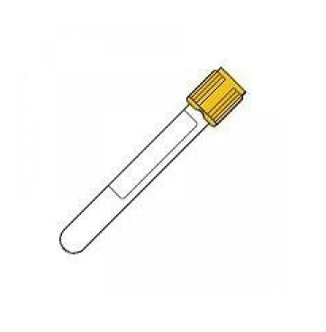 BD PLASTIC TUBE, HEMOGARD™ CLOSURE, ID BAR CODED, 13MM X 100MM, 5.0ML, GOLD, SILICA/ GEL-368013, Cs