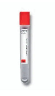 BD VACUTAINER® PLUS VENOUS BLOOD COLLECTION PLASTIC TUBE, HEMOGARD™ CLOSURE, 13MM X 100MM, 6.0ML, RED, CLOT ACTIVATOR & SILICONE COATED INTERIOR-368044, Cs