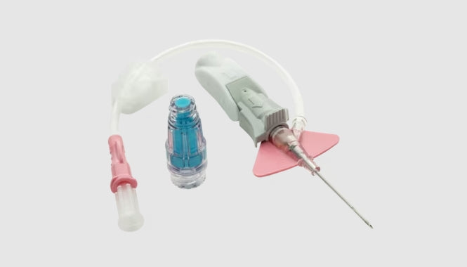 BD CLOSED IV CATHETER SYSTEM, SINGLE PORT WITH MAXZERO™ NEEDLE-FREE CONNECTOR, 24G X 0.75", YELLOW-383551, Cs