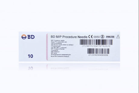 BD SINGLE WALL PUNCTURE (M/P) PROCEDURE NEEDLE, 18G X 2¾" ONE PART NEEDLE, WINGS FOR .032"-.038" GUIDE WIRE-408295, Cs