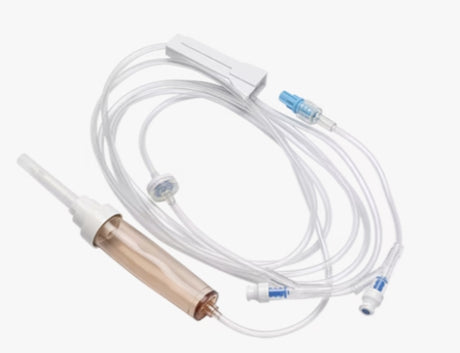 BD GRAVITY SET, INCLUDES: CHECK VALVE, ROLLER CLAMP, (2) SMARTSITE NEEDLE-FREE VALVES 4", 78" FROM FIXED MALE LUER LOCK, 10 DROPS/L, 104", 23 ML PV, STERILE-47177E, Cs