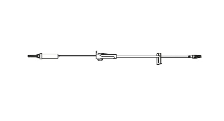 BD ADMINISTRATION SET, MALE LUER WITH SPIN LOCK, 10 DROP, 84"-MA3131, Cs