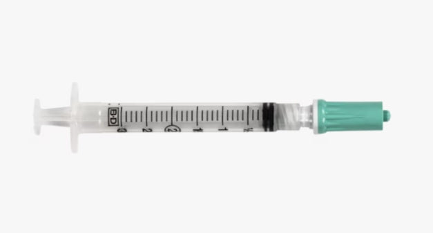 BD TEXIUM™ BONDED SYRINGE, 3 ML, NEEDLE-FREE, CLOSED MALE LUER-MY8003, Cs