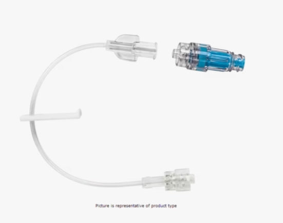 BD MAXZERO PRESSURE RATED EXTENSION SET, BI-FUSE, (2) REMOVABLE IV CONNECTORS, 8"-MZ5313, Cs