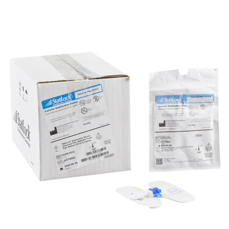 BD STATLOCK™ UNIVERSAL PLUS CATHETER/LINE SECUREMENT DEVICE, MEDIUM, 10-12FR-VUPD1012, Bx