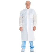 HALYARD BASIC LAB COAT-10020