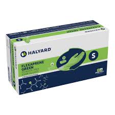 HALYARD FLEXAPRENE® GREEN POWDER-FREE EXAM GLOVES-44793