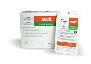 ANSELL ENCORE® MICROPTIC® POWDER-FREE LATEX SURGICAL GLOVES-5787000