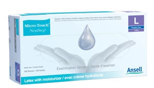 ANSELL MICRO-TOUCH® STYLE 42® NEXTSTEP™ POWDER-FREE LATEX EXAM GLOVES-3204