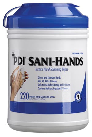 PDI SANI-HANDS® INSTANT HAND SANITIZING WIPES-P15984