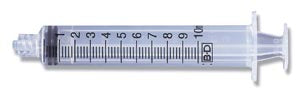 BD SYRINGE ONLY, 10ML, LUER-LOK™ TIP, NON-STERILE, BULK, 850/CS-301029, Cs