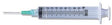 BD SYRINGE WITH ECLIPSE™ NEEDLE, 3 ML, LUER LOCK, 23G X 1.5", RB, THIN WALL-305064, Cs