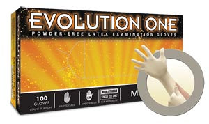 ANSELL MICROFLEX EVOLUTION ONE® POWDER-FREE LATEX EXAM GLOVES-EV-2050-M