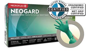 ANSELL MICROFLEX NEOGARD® POWDER-FREE MEDICAL-GRADE CHLOROPRENE EXAM GLOVES-C520